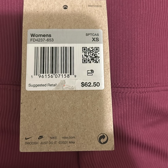 WOMENS TIGHT FIT, low rise, full length. XS, FD4237-653 - Picture 5 of 6